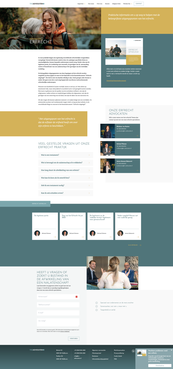 Screencapture Kennis Trc Advocaten Nl Kennisdossier Erfrecht 2024 01 09 15 23 27